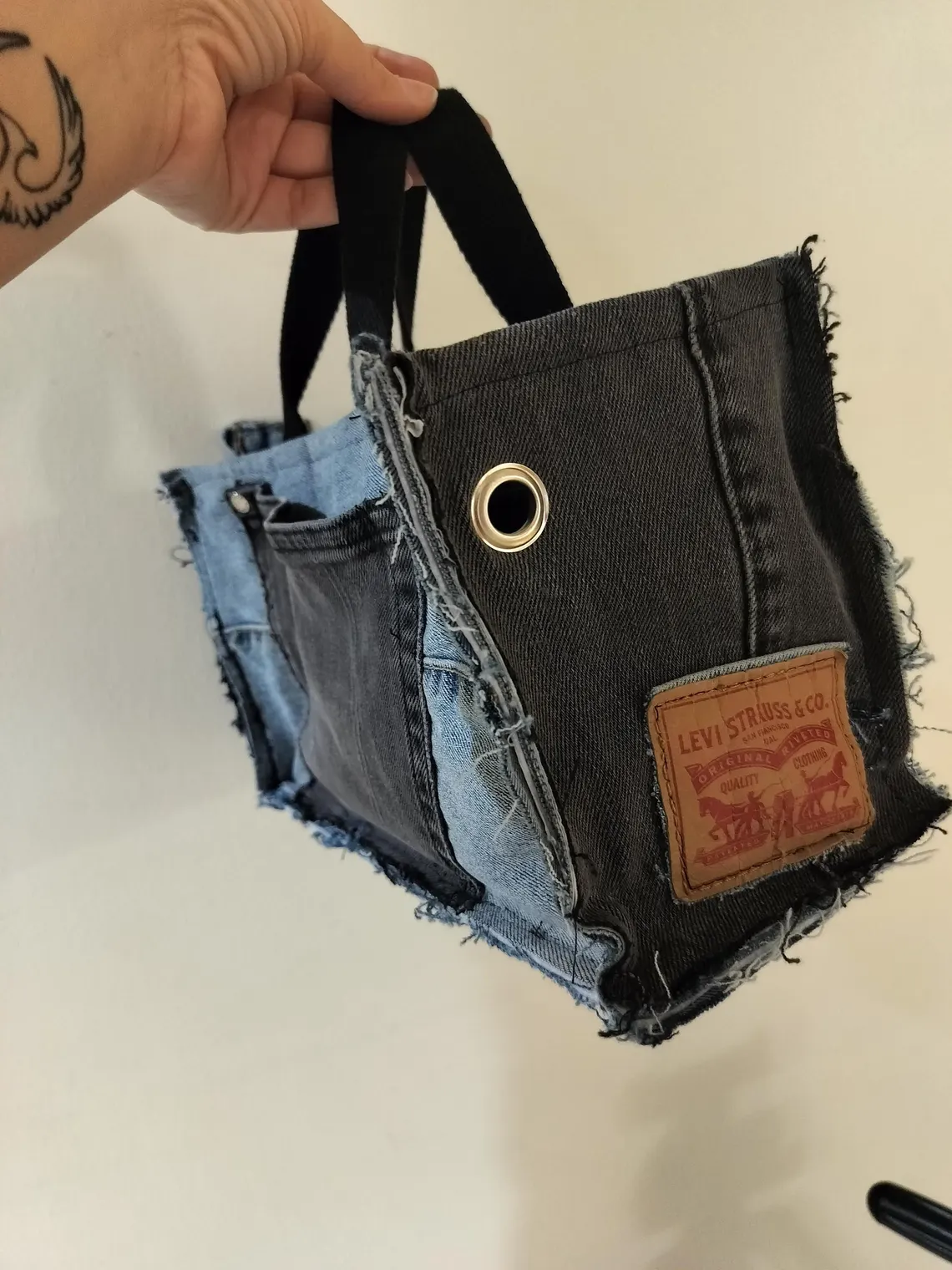 Recycled Denim Bag Collection